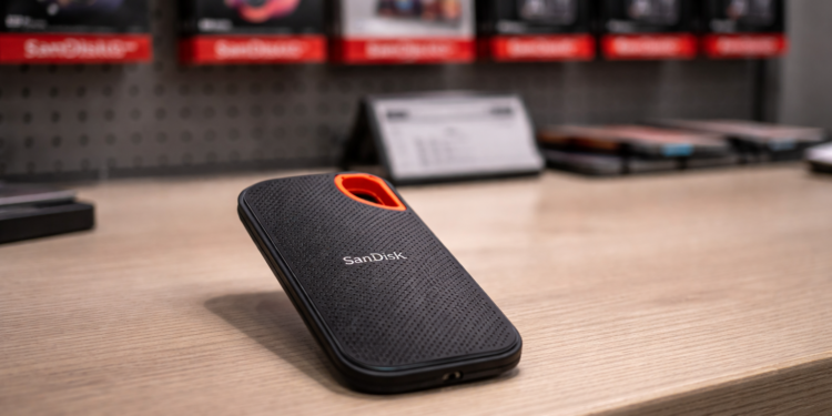 SanDisk stock drops as Samsung-led chip selloff hits memory sector